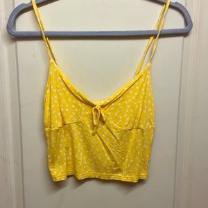 yellow pacsun tank top